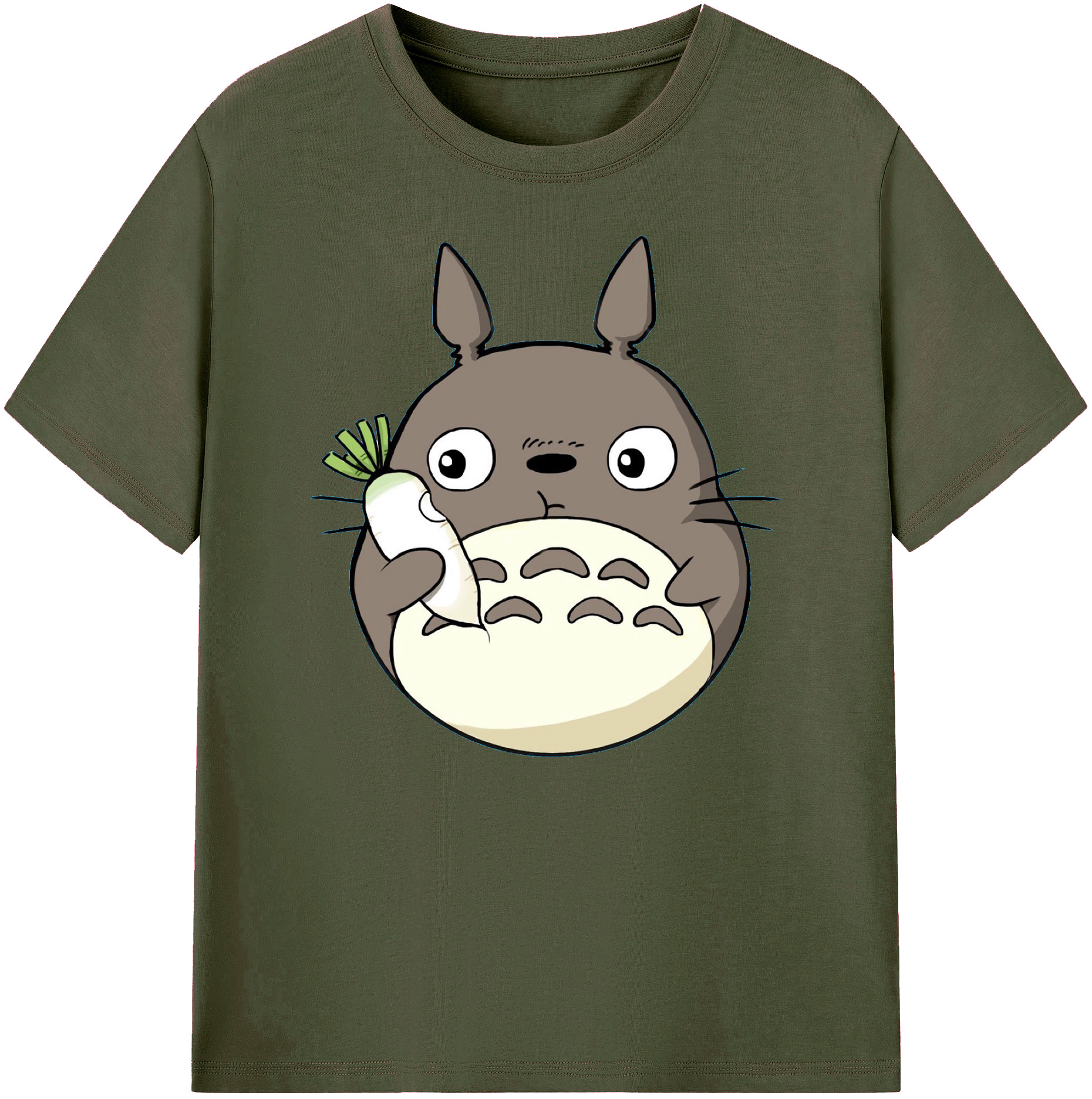 （画像用） となりのトトロ 草壁メイ 草壁サツキ My Neighbor Totoro Satsuki Kusakabe Mei Kusakabe 綿100％ メンズ半袖Tシャツ｜肌触りやわらか＆通気性